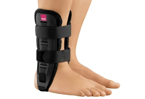 Medi M.Step Sprunggelenkorthese - Medizinische Verbrauchsmaterialien für Knöchel mit präziser Stabilisierung in einer Ebene, leichter Polsterung und hohem Tragekomfort – tragbar im Schuh für kontinuierliche Unterstützung.