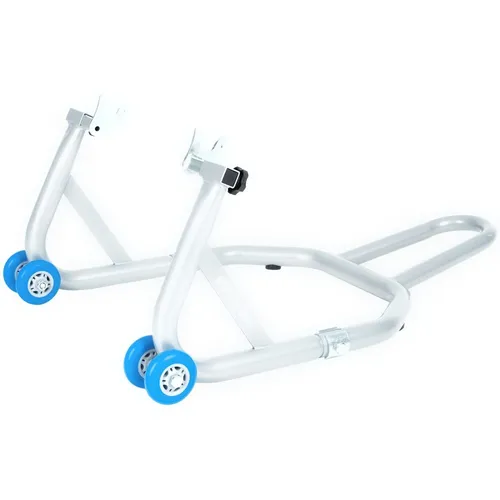 OXFORD Montageständer "Premium Rear Paddock Stand" silber - Hochwertiger Motorradheber für alle Bikes bis 17 Zoll, stabiler Stahlrahmen, verlängertes Griffdesign für müheloses Anheben bis 250 kg Tragkraft, ideal für Werkstatt und Garage.