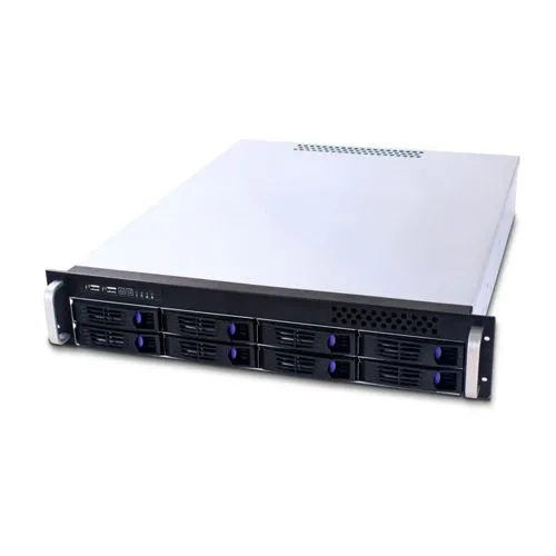 FANTEC SRC-2080X07 (2023) - 2HE 550mm Servergehäuse - 19 Zoll Servergehäuse, robustes Design für optimale Kühlung und einfache Wartung, ideal für professionelle Serveranwendungen.