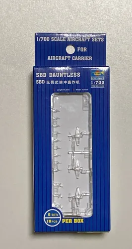 Trumpeter No 03402 - Douglas SBD-3 Dauntless (18stk/Box ) 1:700 "Neu" in OVP
