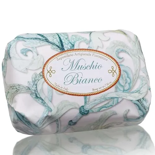 Saponificio Artigianale FIORENTINO - Muschio Bianco - Seifenstück