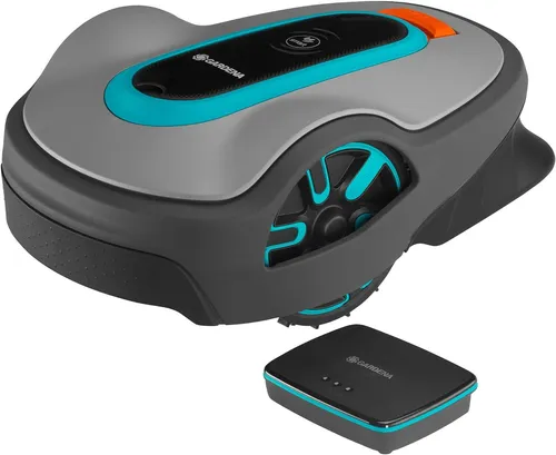 Gardena smart Sileno life 1000 Set - Mähroboter Modell 2024 mit KI, für Gärten bis 1.000m², inklusive gratis Grasschere und App-Steuerung