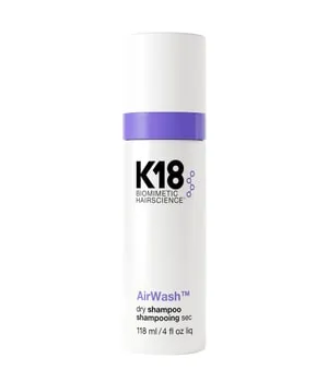 K18 AirWash Dry Shampoo 118 ml - Shampoo für sofortige Frische und Volumen, ideal für alle Haartypen und perfekt für unterwegs.