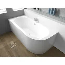 Bad Land AVITA Eckbadewanne 180x80 Links mit Acrylschürze - Erleben Sie mit der AVITA Eckbadewanne aus hochwertigem Acryl ein entspannendes Badevergnügen. Pflegeleicht, kratzfest und mit rutschfesten Eigenschaften für Ihre Sicherheit.