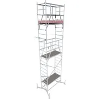 Krause MONTO ClimTec 2.Aufstockung Aluminium Arbeitsgerüst - Gerüste, leicht und stabil, ideal für vielseitige Einsatzmöglichkeiten im Innen- und Außenbereich.