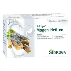 Sidroga Magen-Heiltee 45 G - Arzneimittel zur Linderung von Beschwerden im Magen-Darm-Bereich, enthält wertvolle Süßholzwurzel. Ideal bei Entzündungen und zur Unterstützung der Magenfunktion.