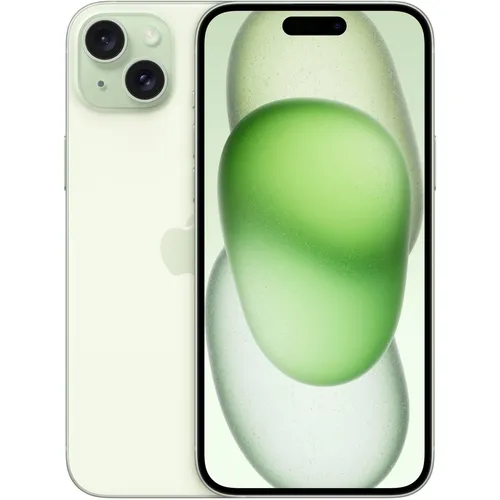 Apple iPhone 15 Plus (256 GB, Green, 6.70", SIM + eSIM, 48 Mpx, 5G) (MU1G3ZD/A)