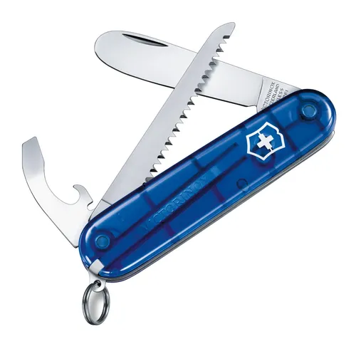 Victorinox My First Swiss Army Knife - Kinder Taschenmesser mit 9 Funktionen, sichere abgerundete Klinge für kleine Entdecker