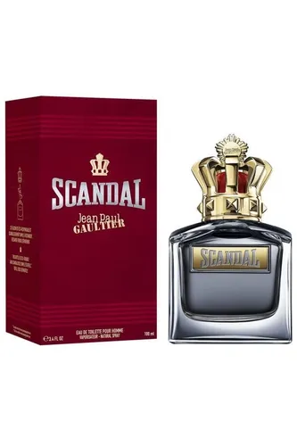 Jean Paul Gaultier Scandal Pour Homme Eau de Toilette 100 ml - Eleganter, provokanter Duft mit Muskatellersalbei, Karamell und Vetiver für den modernen Mann