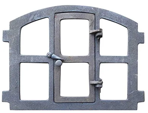 Aubaho Dekoobjekt Stallfenster - Öffnungsfähiges Scheunenfenster aus Gusseisen - Dekoratives Scheunenfenster aus Gusseisen, öffnend und vielseitig einsetzbar für Scheunen, Gartenhütten oder als Deko-Element.