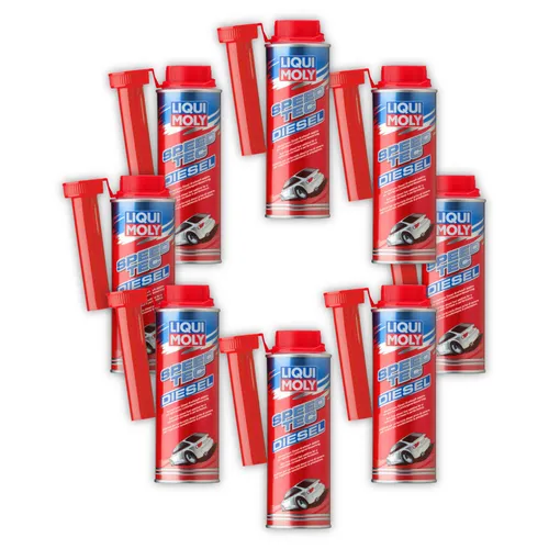 8x 250ml LIQUI MOLY 3722 Additiv Speed Tec Diesel Kraftstoffadditiv