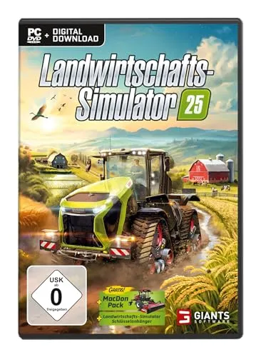 Landwirtschafts-Simulator 25 PC - Realistisches Farming-Erlebnis, über 400 Maschinen und neue Produktionsketten für spannende Multiplayer-Abenteuer