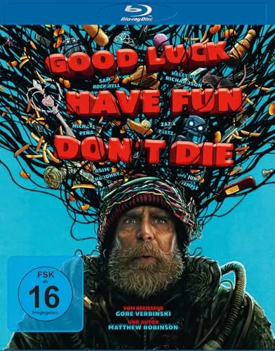 Good Luck, Have Fun, Don't Die (Sam Rockwell) - Blu-ray Neu - Erleben Sie die packende Geschichte in HD-Qualität. FSK 16, mit deutscher und englischer Sprache, verspricht dieser Film spannende Unterhaltung für Filmfans. Versand durch funreel.