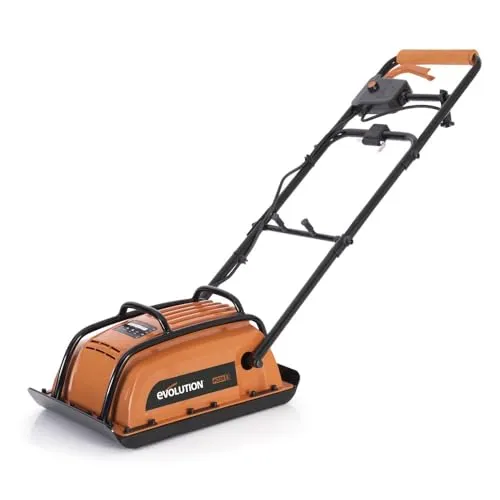 Evolution Power Tools H320-E Hulk Elektro Vibrationsstampfer - Vibrationsstampfer für professionelle Anwendungen, ideal zum Nivellieren von Gehwegen und zur Vorbereitung von Terrassen und Kunstrasenflächen.