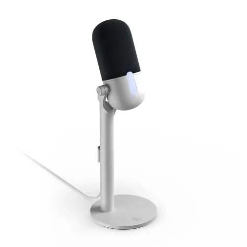 Elgato Wave Neo – USB Kondensatormikrofon - Mikrofon mit Stummschalten per Tippen und klarer Audioqualität, ideal für Gaming, Streaming und Konferenzen.