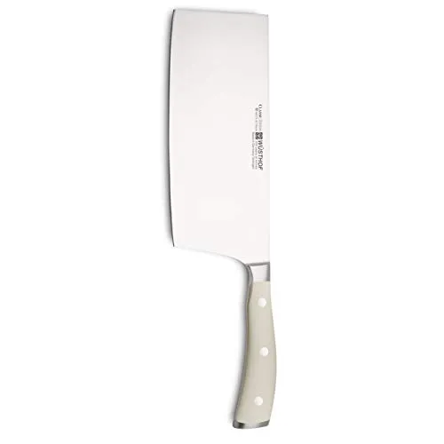 Wüsthof Classic Ikon Chinesisches Kochmesser 18 cm - Hochwertiges Küchenmesser aus Solingen, ideal zum Schneiden von Gemüse, Fleisch und Kräutern. Ergonomischer Griff für besten Komfort und Kontrolle.