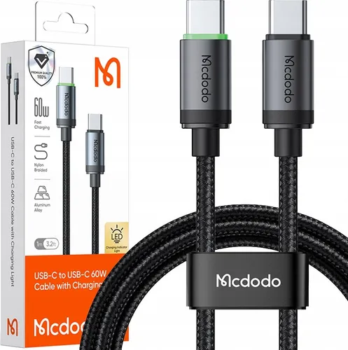 Mcdodo Usb-C Schnell-Ladekabel für Samsung Apple Usb Typ C 3A 60W 1M