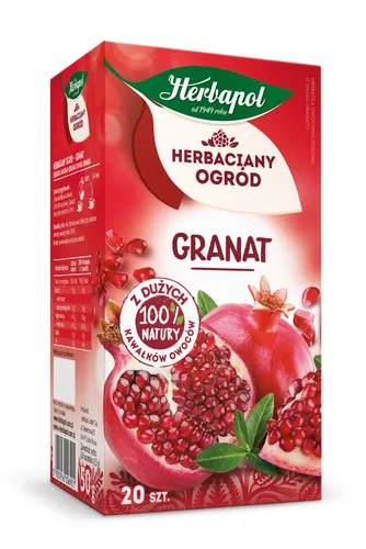 Herbaciany Ogród Granat (20 torebek x 2,5g) 50g Herbapol-Lublin S. 5900956006901