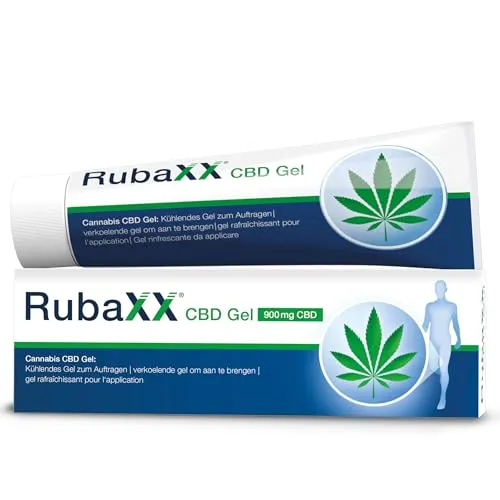 Rubaxx Cannabis CBD Gel 120 ml - Schmerzlinderndes Gel - Arzneimittel zur Linderung von Schmerzen und Entzündungen, enthält hochwertiges CBD und ist rezeptfrei erhältlich.
