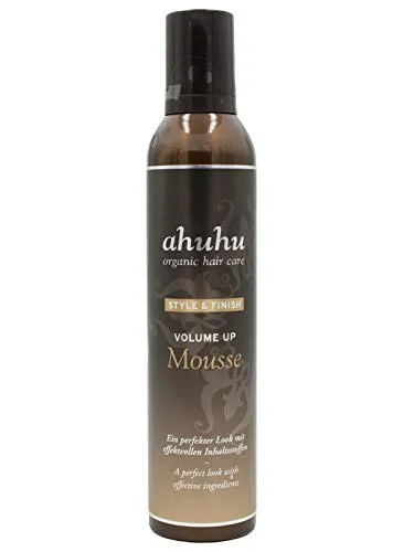 ahuhu Style & Finish Volume Up Mousse 300ml (ohne Silikone)