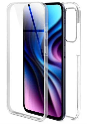 ONEFLOW Handyhülle ONEFLOW® Touch Case für Samsung Galaxy A55 5G, Hülle beidseitig, 360 Grad Schutzhülle durchsichtig aus Silikon