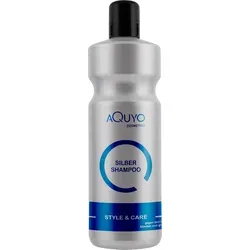 Style & Care Silber Shampoo, Anti Gelbstich Shampoo für graues, hell gefärbtes oder blondes Haar (1000ml) | Silbershampoo spendet Feuchtigkeit un...