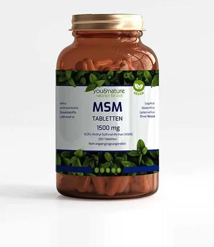 MSM Tabletten 1500 mg  250 Stück