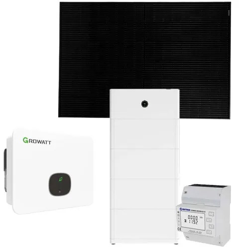 Growatt 12kWp PV-Komplettanlage mit 20 kWh Speicher - Powerstations: Effiziente PV-Anlage mit leistungsstarken Solarmodulen und großem 20 kWh Speicher für maximale Energieunabhängigkeit.