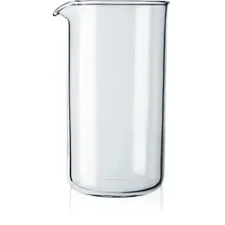Bodum Ersatzbecher für 8 Tassen, Klarglas - Klarglas-Ersatzbecher für bis zu 8 Tassen, spülmaschinenfest und ideal für Kaffeeliebhaber.