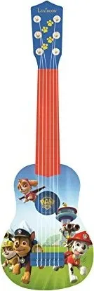 LEXIBOOK Paw Patrol - Meine erste Gitarre - Kinderinstrumente für kleine Rockstars! Perfekte erste Gitarre mit 6 Nylon-Saiten und Anleitung, ideal für Kinder ab 3 Jahren.