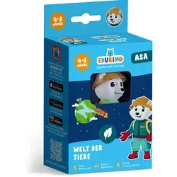 Edurino Lernspielzeug Lernfigur Asa 2 - Entdecke die Welt der Tiere - Lernspielzeug für Kinder ab 4 Jahren, fördert spielerisch Wissen über Tiere und deren Lebensräume.