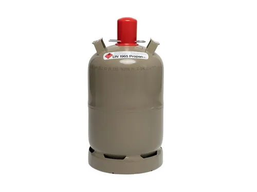BlueCraft Gas 11 kg Propan Gasflasche - Leere 11 kg Propan Gasflasche, ideal für Gas-Grills, Wohnwagen und Heizungen, kompakt mit einem Durchmesser von 30 cm für einfache Handhabung.
