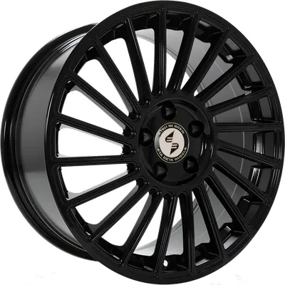 Etabeta Venti-R Alufelgen 19 Zoll schwarz matt - Felgen aus hochwertigem Aluminium, Vielspeichen-Design, ideal für sportliche Fahrzeuge, maximale Traglast von 800 kg.