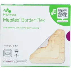 Mepilex Border Flex Schaumverb.haft.10x10 cm 5 St
