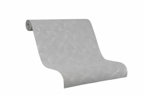 Tapete Vlies grau silber Grafik Schöner Wohnen Marburg 31842 (4,84€/1qm)