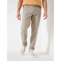 5-Pocket-Hose EUREX BY BRAX "Style LUKE", Herren, Gr. 52, Normalgrößen, beige (dunkelbeige), 98% Baumwolle, 2% Elasthan, Hosen