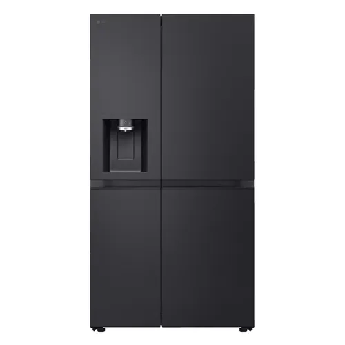 LG GSLE91EVAB Kühl-Gefrier-Kombination - Kühlschrank im eleganten Essence Black Steel Design, energieeffizient mit Klasse B und ideal für moderne Küchen. Perfekte Side-by-Side-Lösung mit großzügigem Platz.