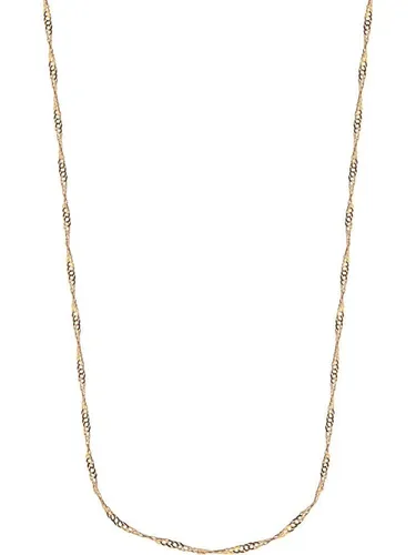 CHRIST Goldkette Damen-Kette 585er Gelbgold - Ketten ohne Anhänger, aus hochwertigem 585er Gelbgold, polierte Oberfläche für zeitlosen Glanz und Eleganz, perfekt für jeden Anlass.