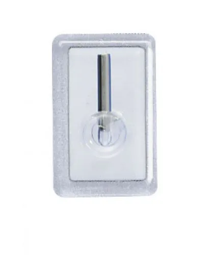 Wenko Gardinenhaken Kunststoff, transparent, 4er-Set