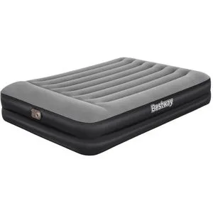 Bestway TriTech Luftbett Aerolux Double XL mit Elektropumpe - Bettwaren & Bettwäsche: Queensize-Luftbett 203 x 152 x 46 cm, belastbar bis 295 kg, mit integrierter Pumpe für schnellen Aufbau in nur 240 Sekunden.