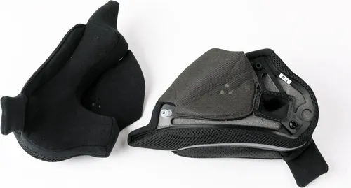 Nolan N120-1 Wangenpolster Schwarz 50 mm - Motorrad-Headsets, herausnehmbares Innenfutter für optimalen Komfort und perfekte Passform in Nolan Helmen.