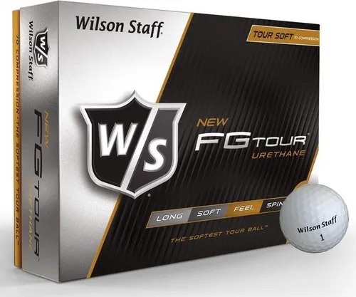 Wilson Staff Golfball FG Tour Urethane - Bälle - Der neuaufgelegte FG Tour von Wilson bietet maximale Distanz und optimalen Spin für beste Kontrolle auf dem Course.