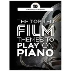 The Top Ten Film Themes To Play On Piano (Piano Book) Klavierpartitur, Sammelband für Klavier