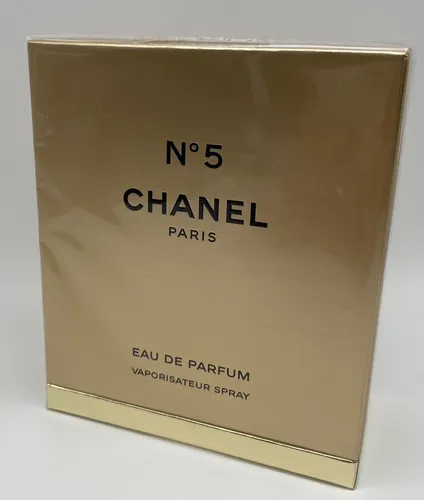Chanel N°5 Eau de Parfum 100ml Limited Edition 2023 Gold - Damenparfüm in limitierter Auflage, blumig-pudriger Duft, der langanhaltend wirkt – ein luxuriöses Must-Have für Parfümliebhaber.