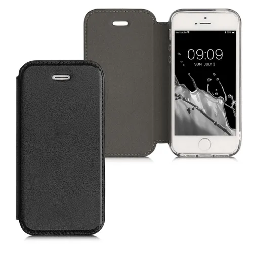 Hülle für Apple iPhone SE 1.Gen 2016 iPhone 5 iPhone 5S Kunstleder Klapphülle