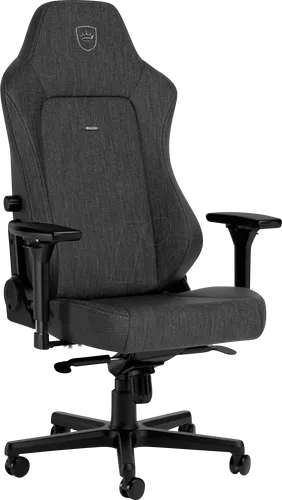 noblechairs HERO TX Gaming Stuhl - anthrazit - Ergonomischer Gaming- und Bürostuhl mit atmungsaktivem Stoffbezug, bequemer Kaltschaumpolsterung und flexiblen Verstellmöglichkeiten für optimalen Sitzkomfort.