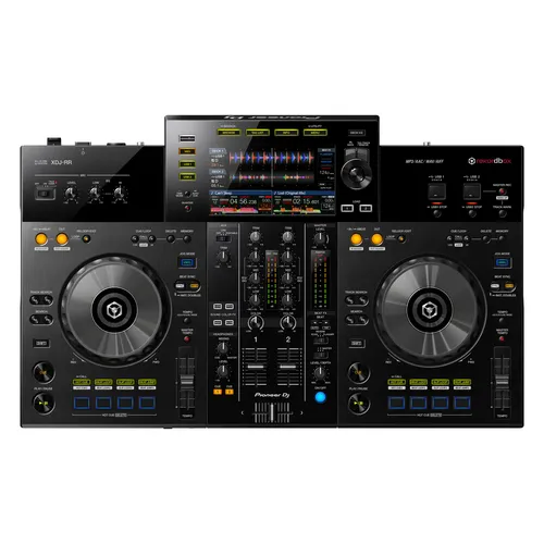 Pioneer DJ XDJ-RR DJ Controller - DJ Controller für rekordbox, All-in-One-Lösung mit 2 Kanälen für professionelle Performances, ideal für Zuhause und auf der Bühne.