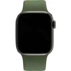 Apple Watch Series 7 GPS 45mm Alu Grün - Sport Klee - Smartwatch mit fortschrittlichem Always-On Retina Display, bruchsicherem Frontglas und umfassenden Gesundheitsfunktionen, inklusive EKG und Blutsauerstoffmessung. Ideal für Fitness und Achtsamkeit.