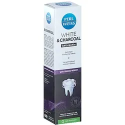 Perlweiss White & Charcoal Zahncreme