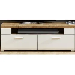 möbelando TV-Lowboard Unterschrank Fernsehtisch HiFi Element Rack Sideboard Kathlin I